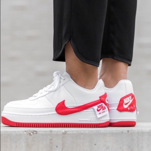 nike air force 1 jester university red